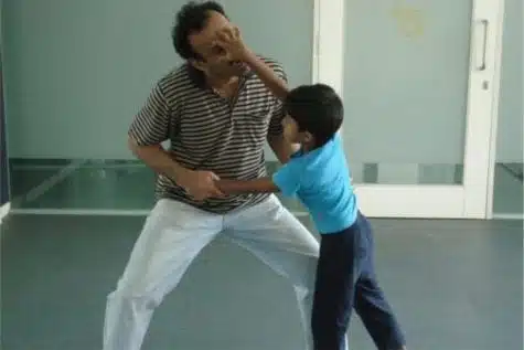 Kid self Defence move