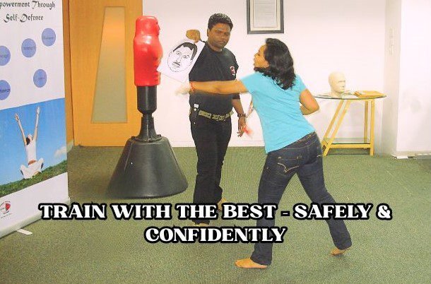 Train with the Best — Safely & Confidently session for corporate Self Defence Training