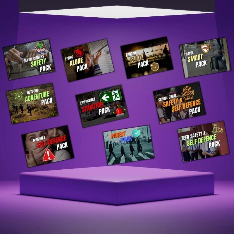 Safety & Self Defence IQ Challenge Packs