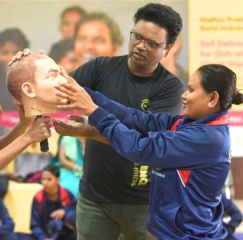 Self Defence for the Visually-Impaired