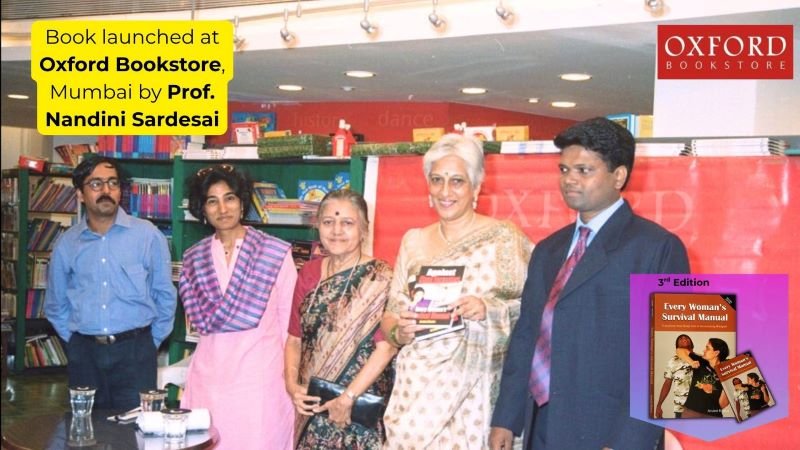 Book launched at Oxford Bookstore, Mumbai by Prof. Nandini Sardesai