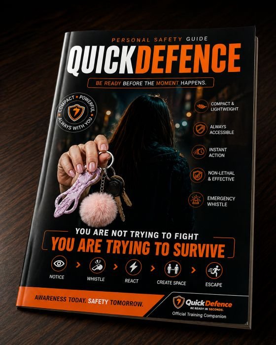 Ebook of quikdefence self defence keychain